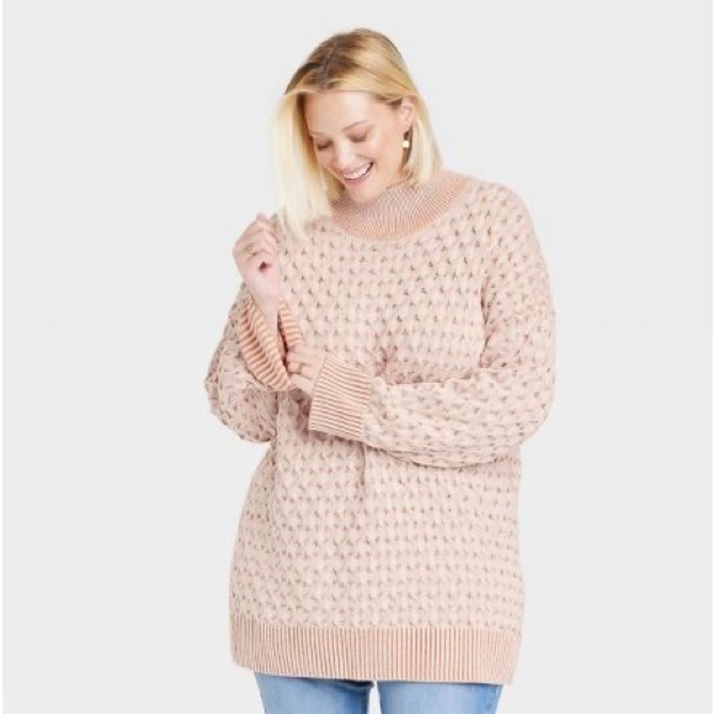 Knox Rose Mock Turtleneck Sweater